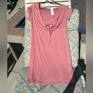 Livi Olivia Rae Pink Dress Sz Large